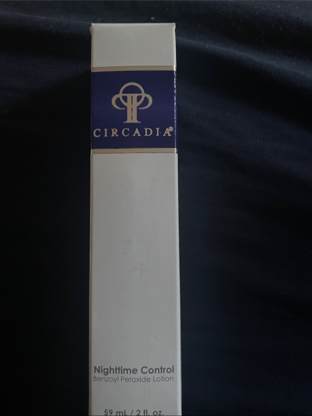 Circadia Nighttime Control Benzoyl Peroxide Lotion — White